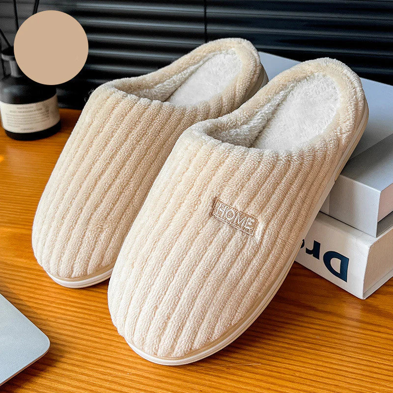 Warm Plush Slippers for Home – Comfortable Indoor Footwear