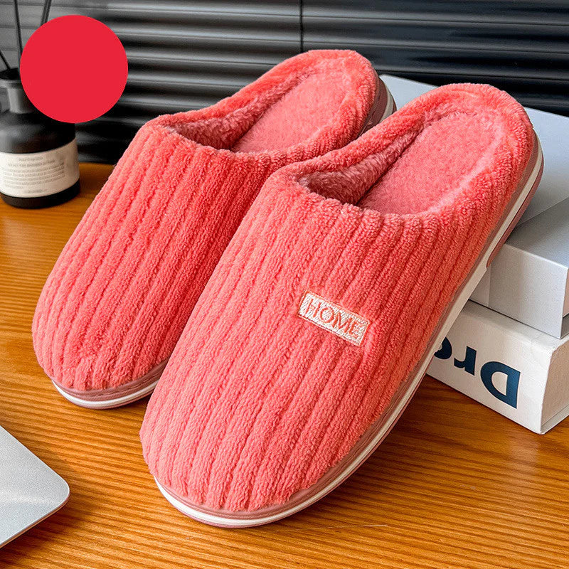 Warm Plush Slippers for Home – Comfortable Indoor Footwear