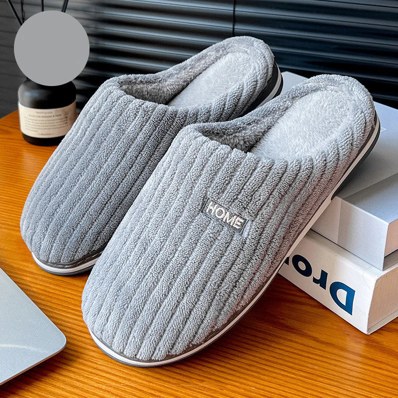 Warm Plush Slippers for Home – Comfortable Indoor Footwear