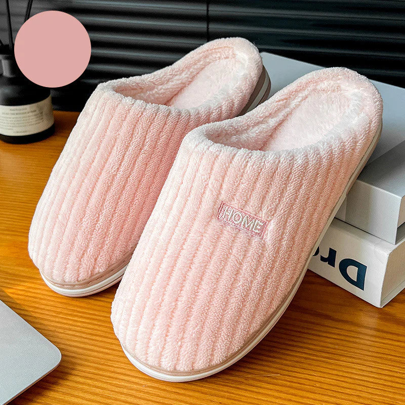 Warm Plush Slippers for Home – Comfortable Indoor Footwear