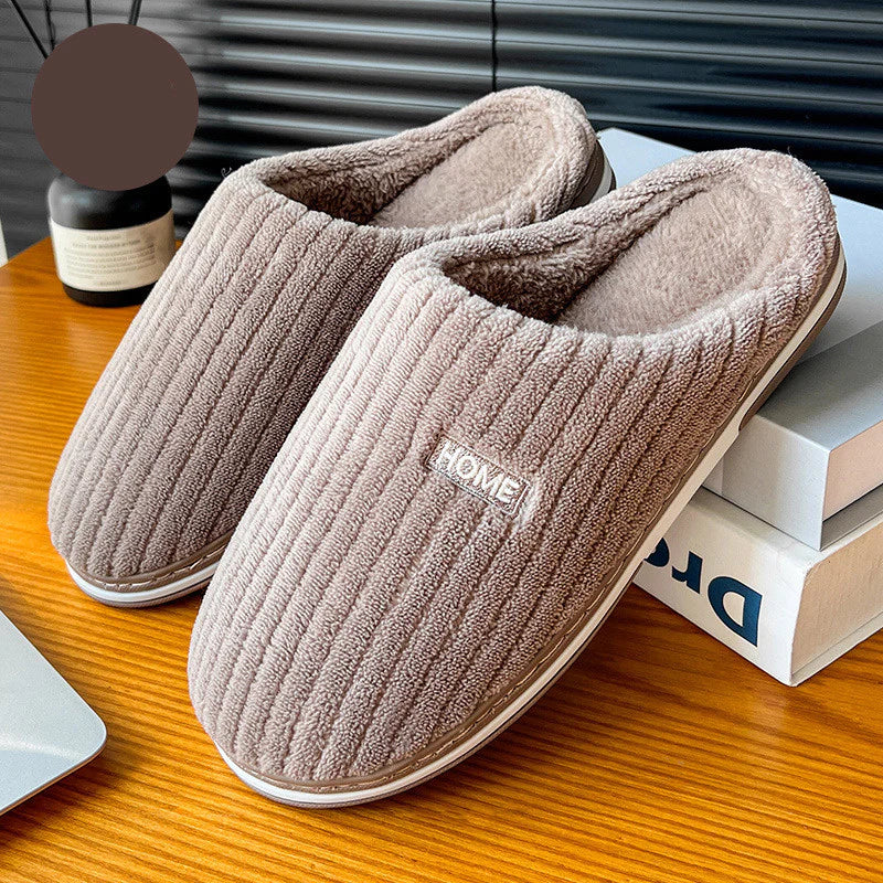 Warm Plush Slippers for Home – Comfortable Indoor Footwear
